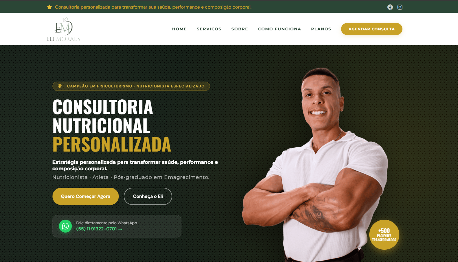 Sites e Landing Pages Agetrô